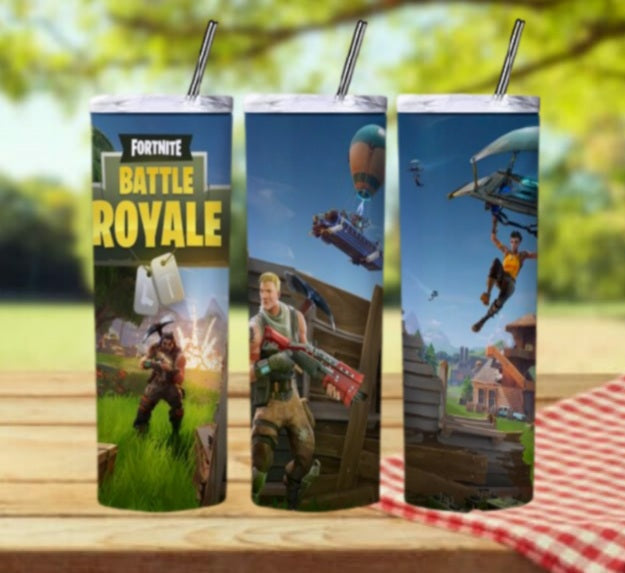 Fortnite Tumbler Mug Sippy Cup Bottle