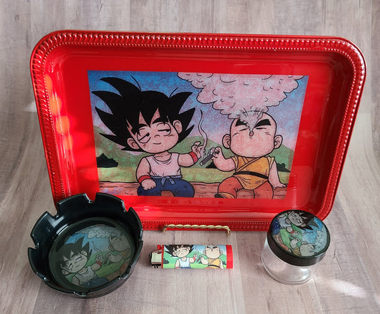 Dragon Ball Z Rolling Trays 4pc