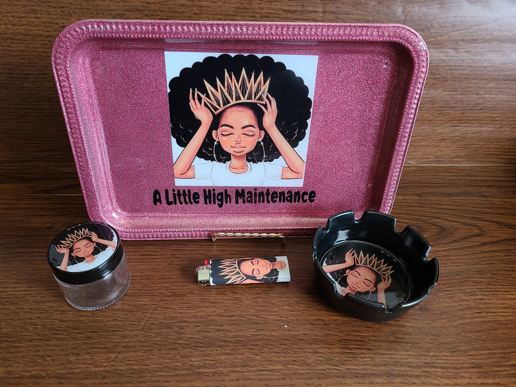 A Little High Maintenance Rolling Trays 4pc