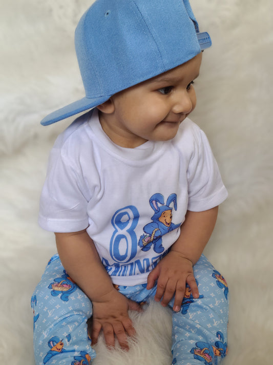 Sky Blue Snapback Hat