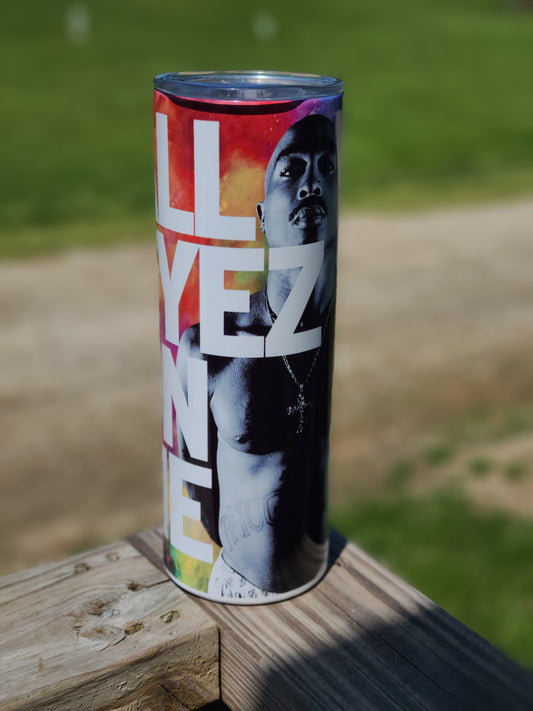 Tupac Tumbler Mug Sippy Cup Bottle