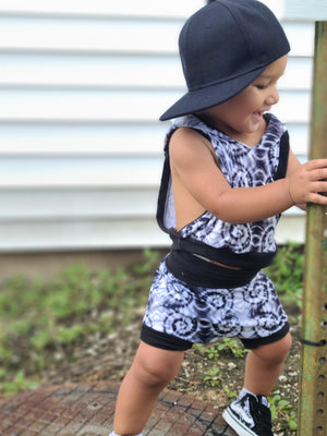 Black Snapback Hat