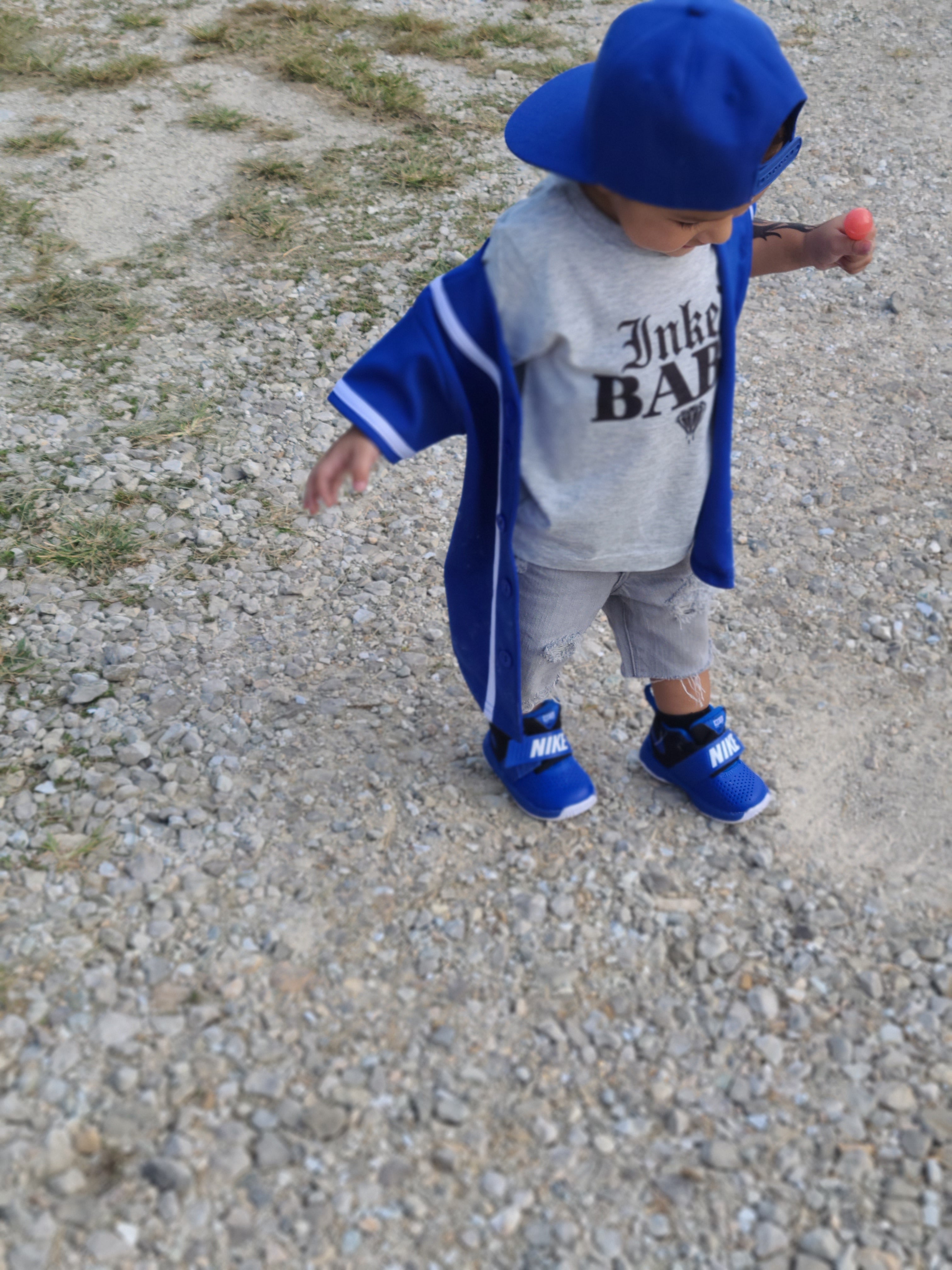 Royal Blue Snapback Hat