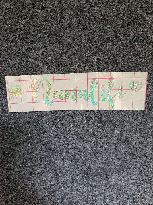 #nanalife Car Decal