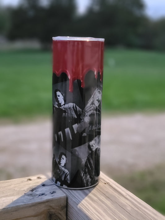 Horror Halloween Tumbler Mug Sippy Cup Bottle