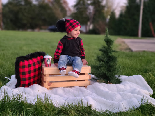 Red Buffalo Plaid Handmade