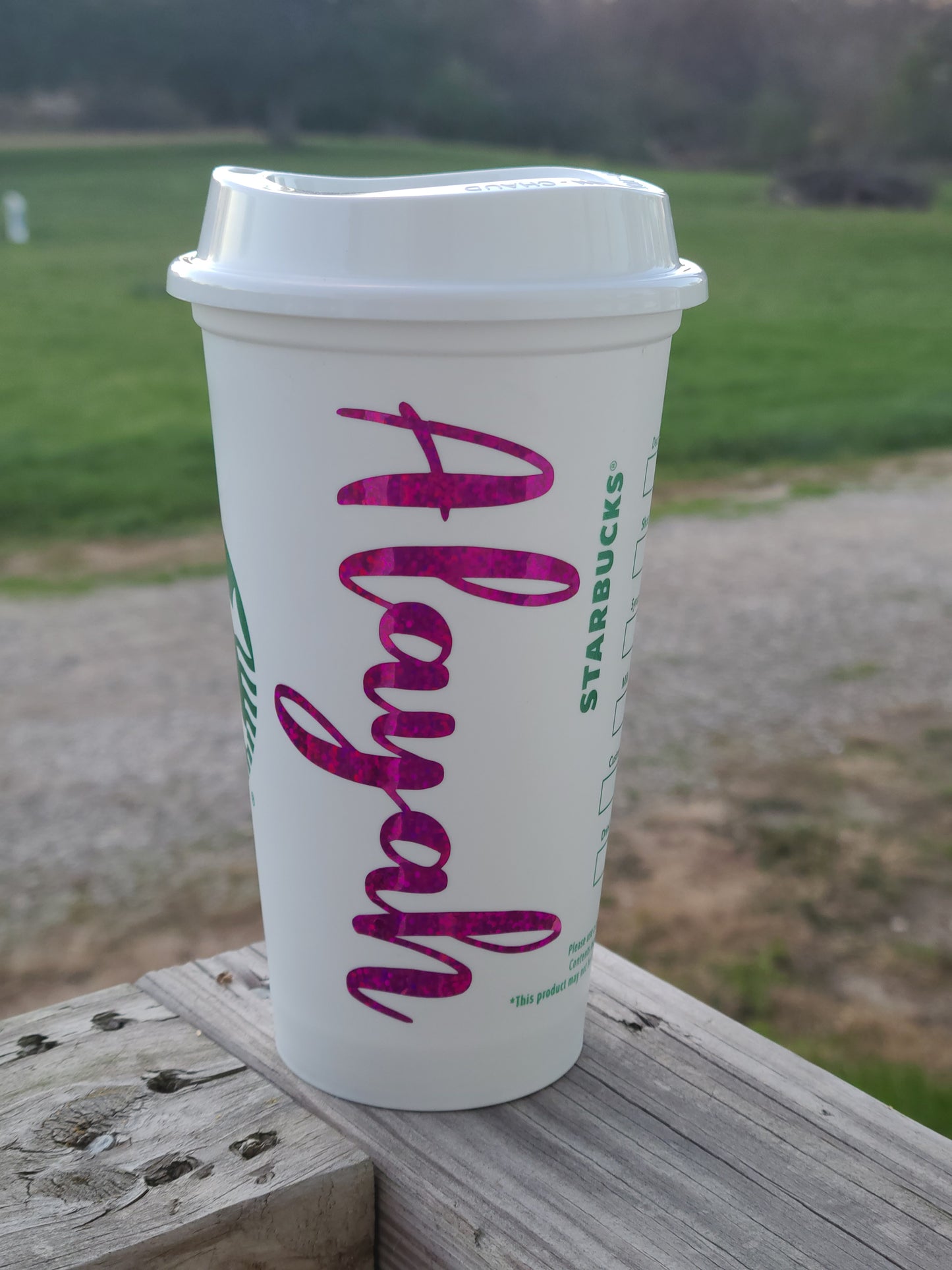 Personalized Starbucks Cup
