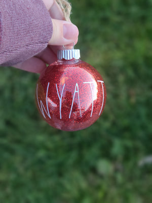 Personalized Ornaments