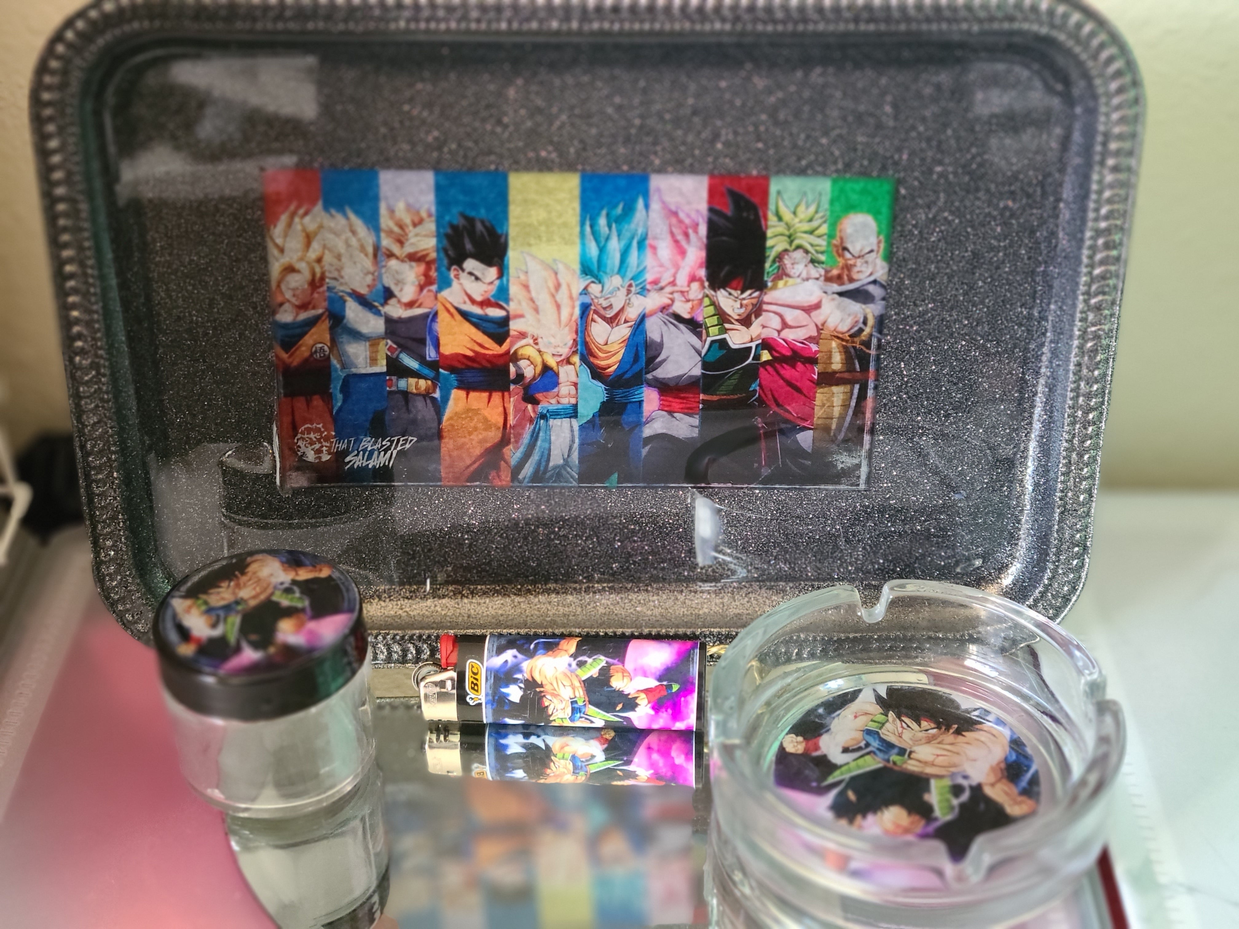 Dragon Ball Z Rolling Trays 4pc