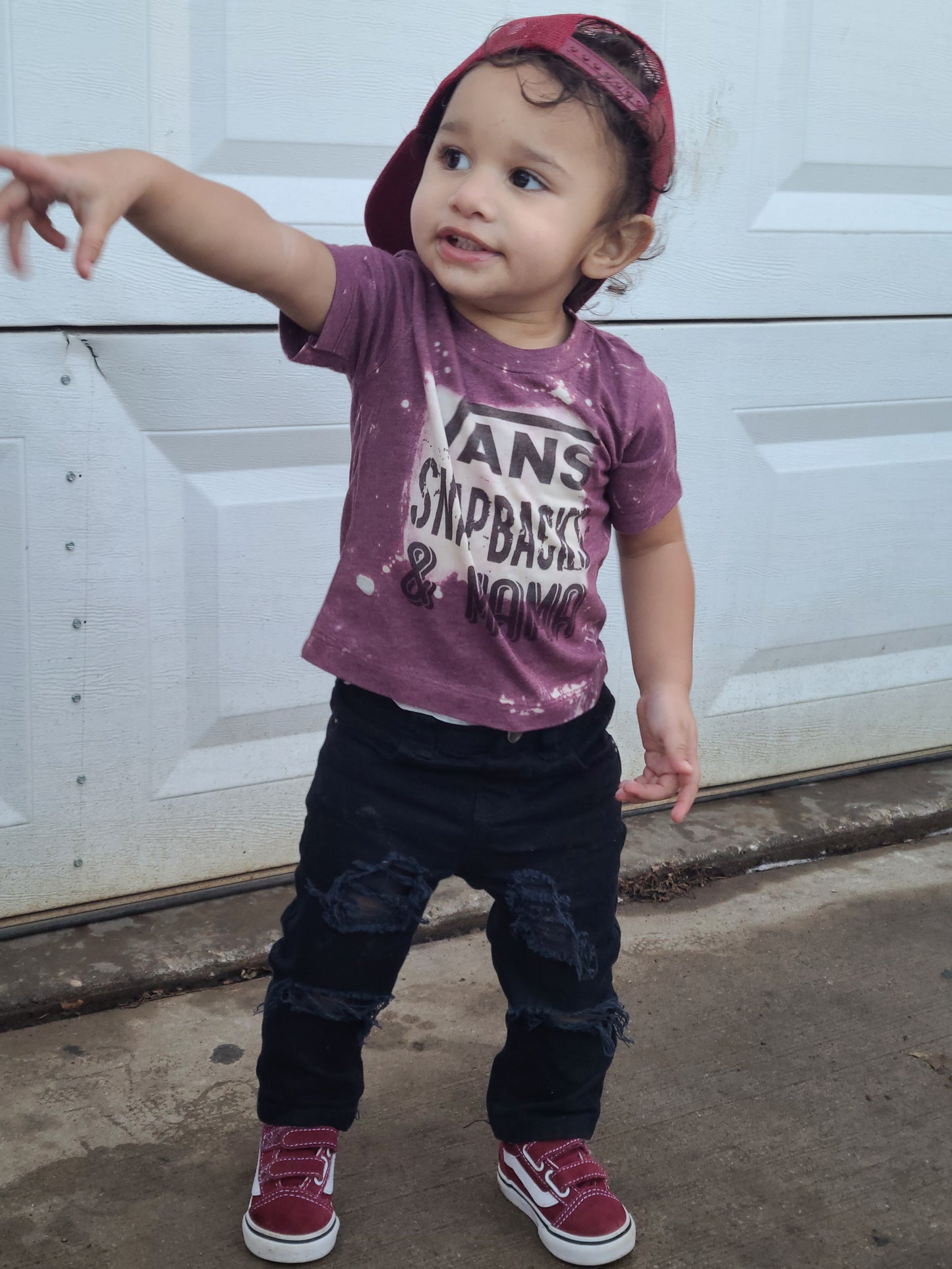 Vans Sanpback & Mama Boys Shirt Girls Shirt