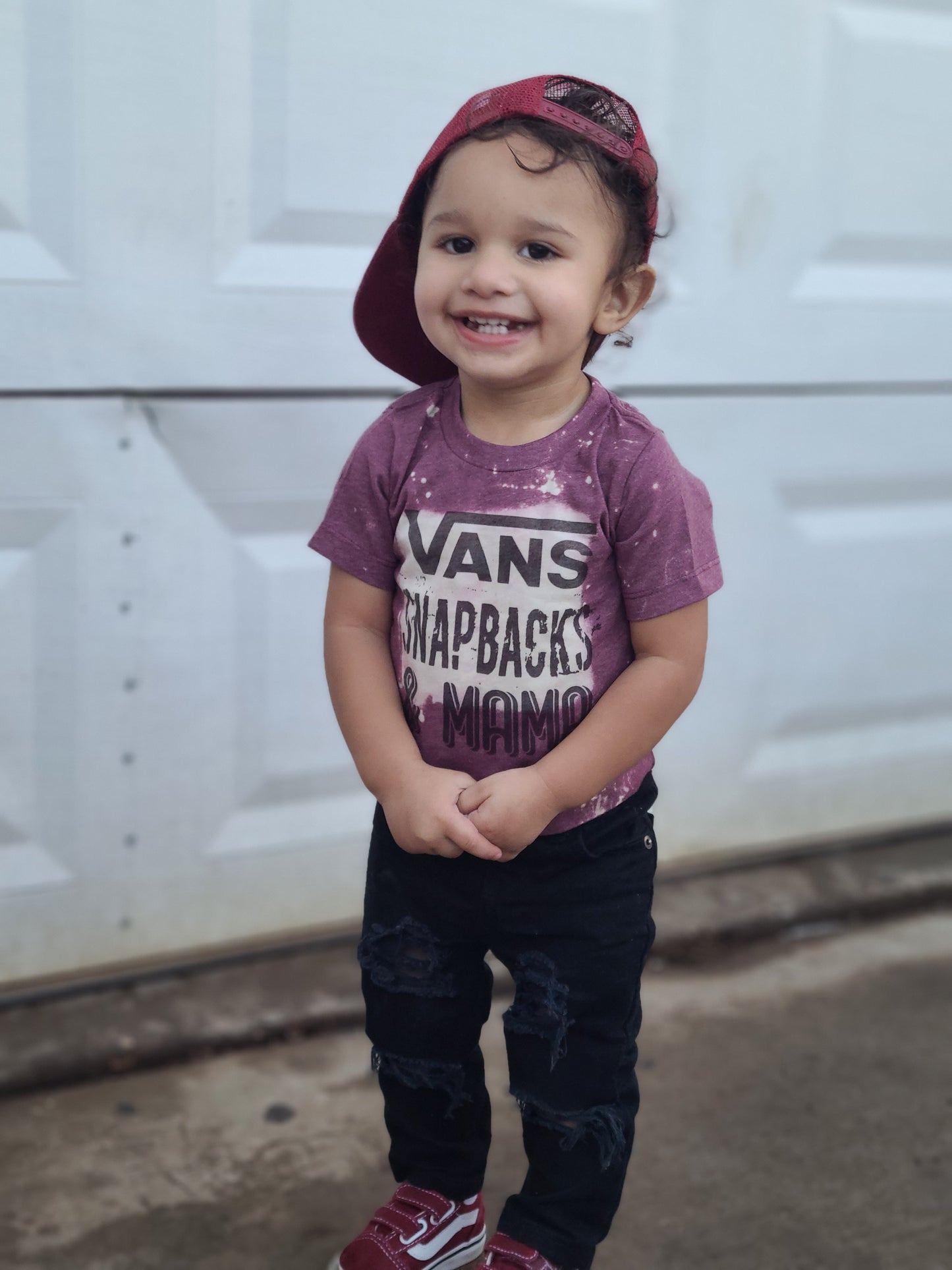 Vans Sanpback & Mama Boys Shirt Girls Shirt