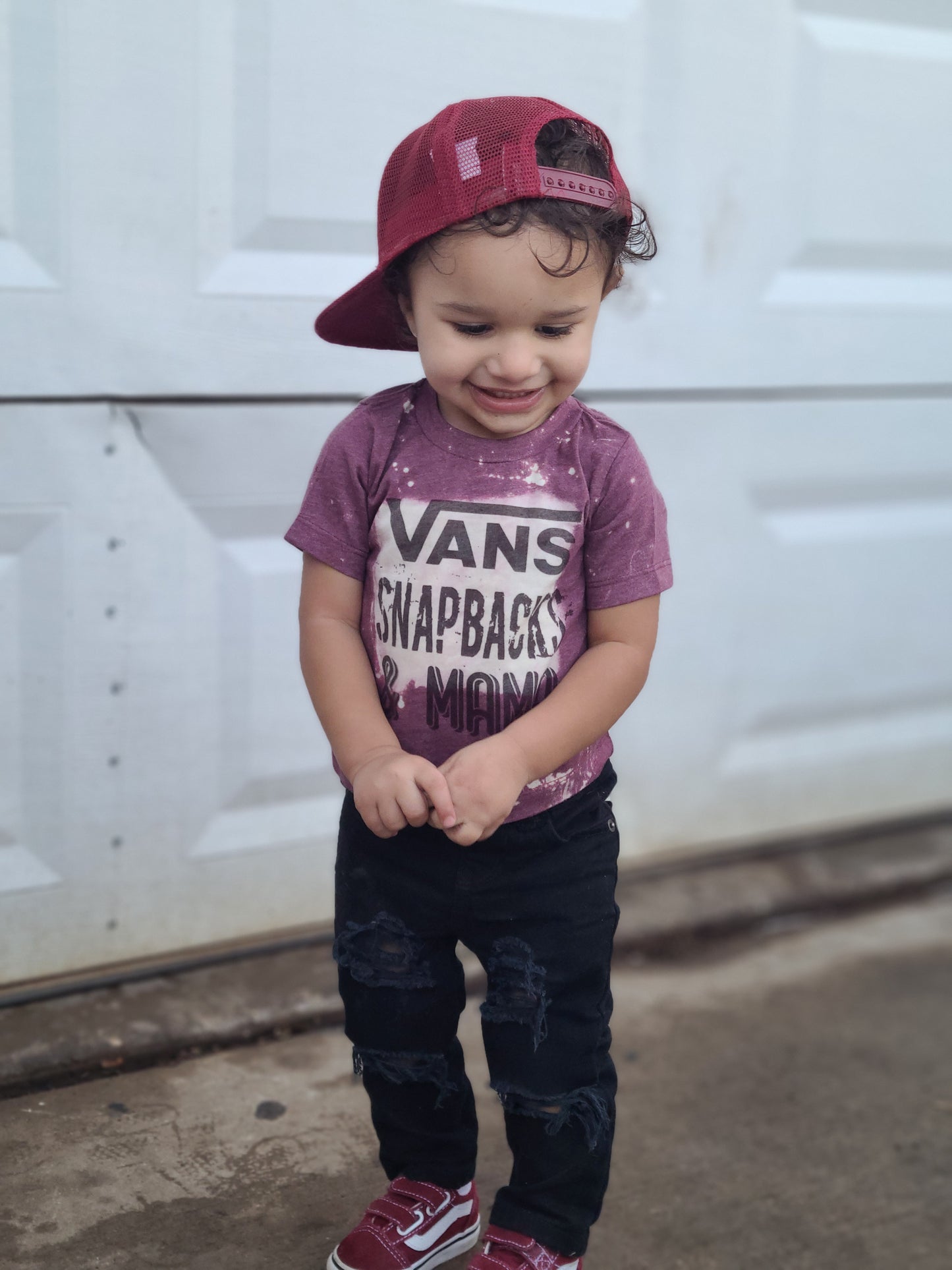 Vans Sanpback & Mama Boys Shirt Girls Shirt
