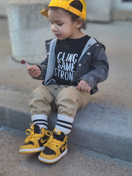 Cling Game Strong Girls Shirt Boys Shirt