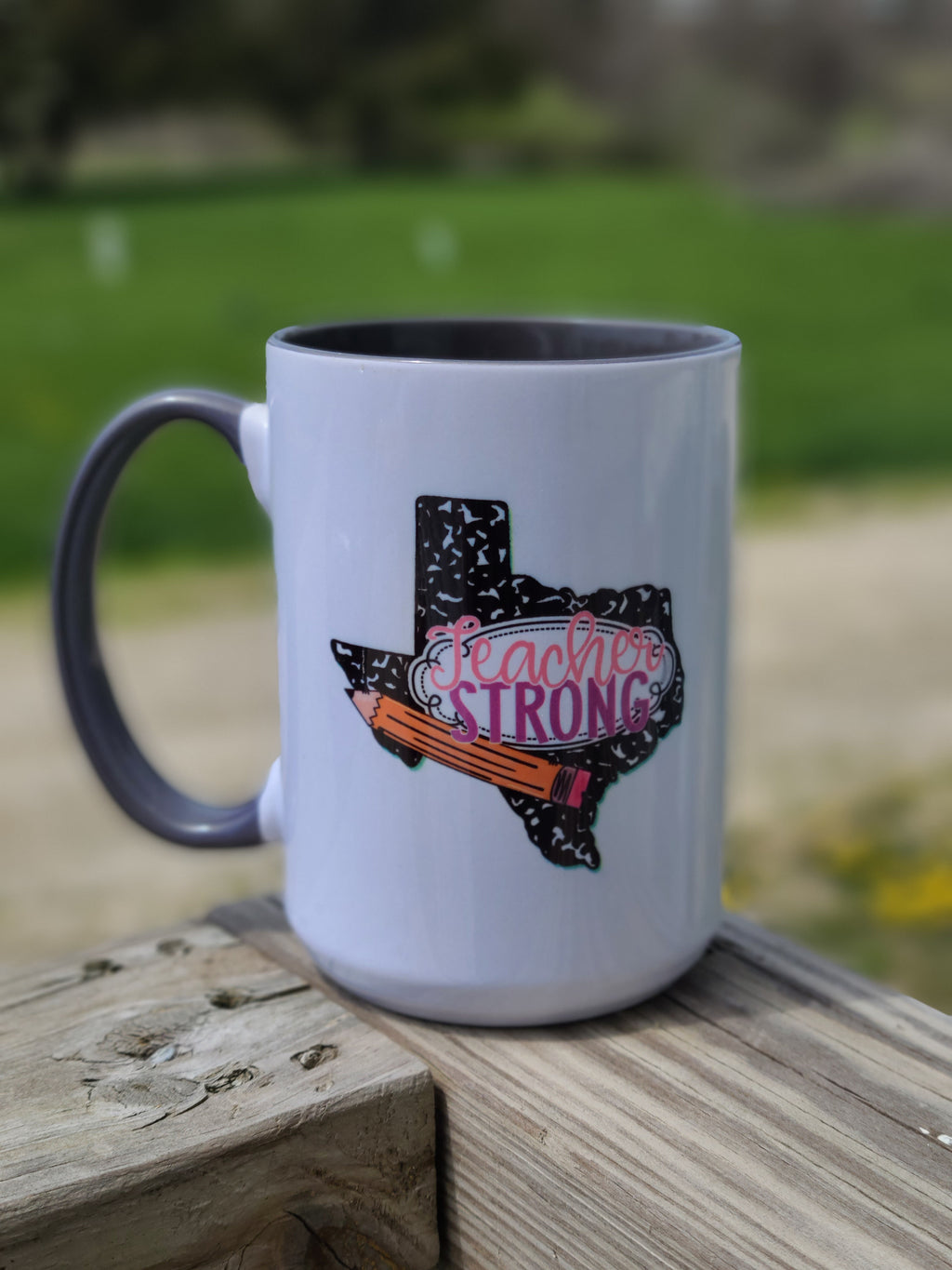 Teacher Strong Tumbler or Coffee Mug School