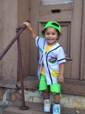 Lime Green Snapback Hat