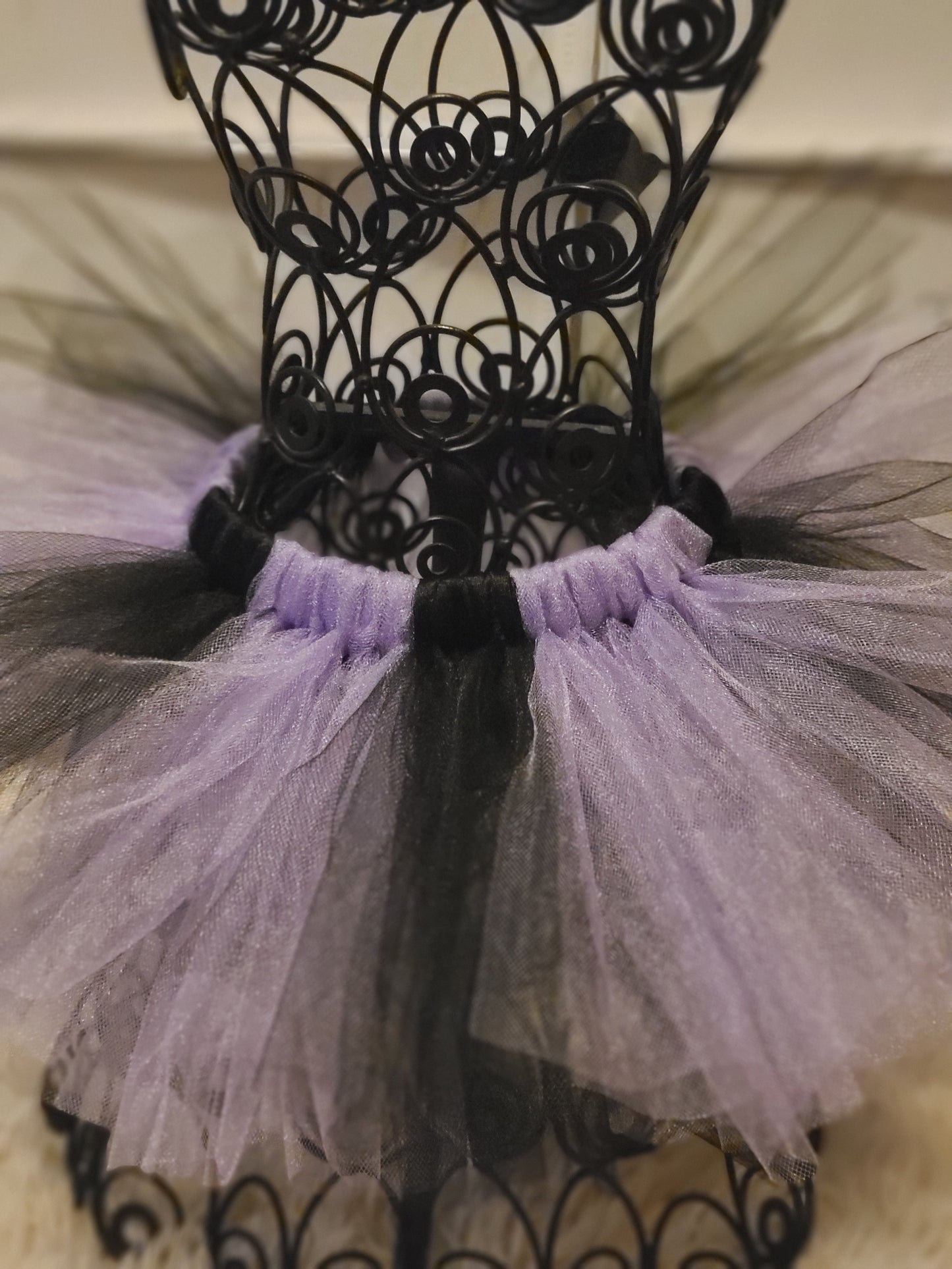 Black & Light Purple Tutu