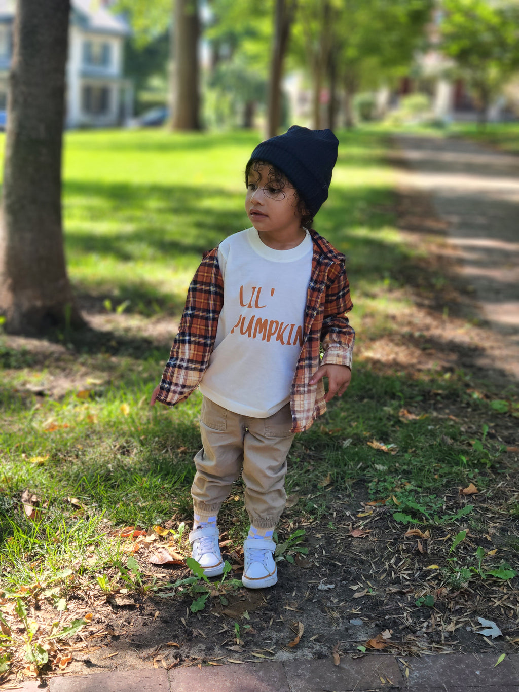 Lil Pumpkin Fall Girls Shirt Boys Shirt