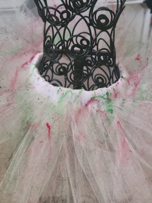 Christmas Splatter Tutu