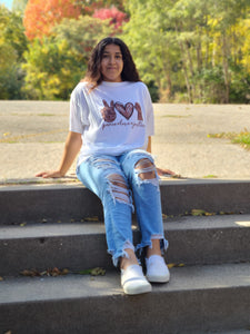 Peace Love Justice Ladies Shirt Girls Shirt BLM