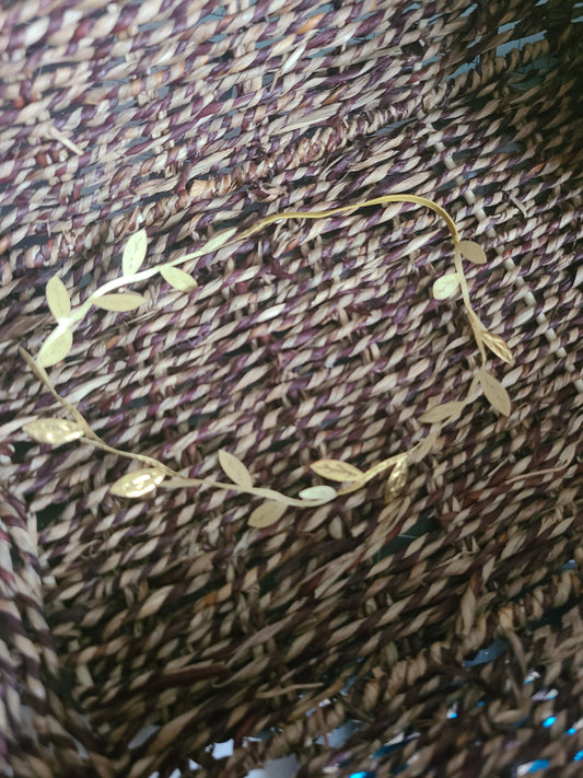 Gold Leaf Headband RTS