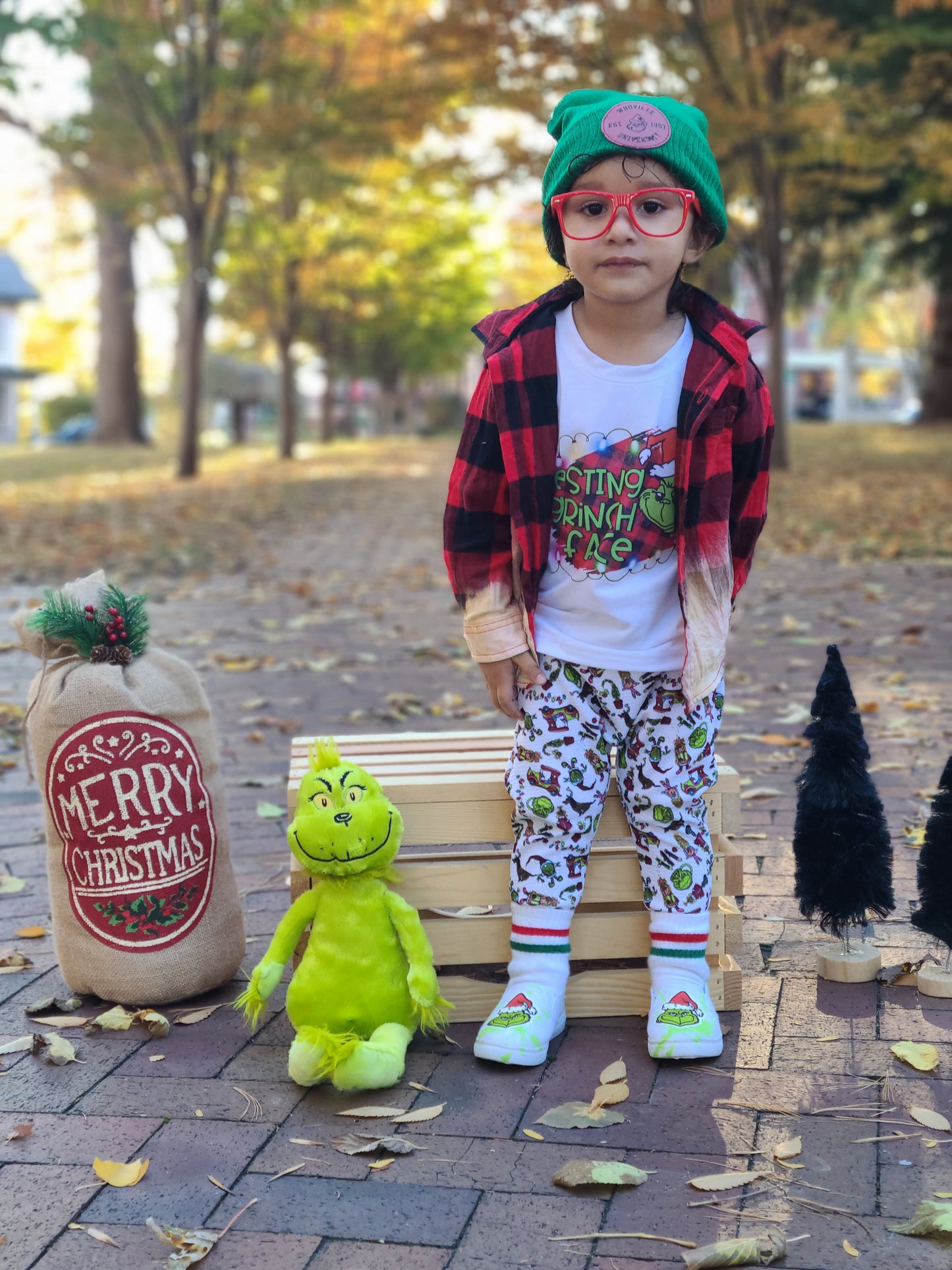 Resting Grinch Face Christmas Boys Shirt Girls Shirt Ladies Shirt Mens Shirt