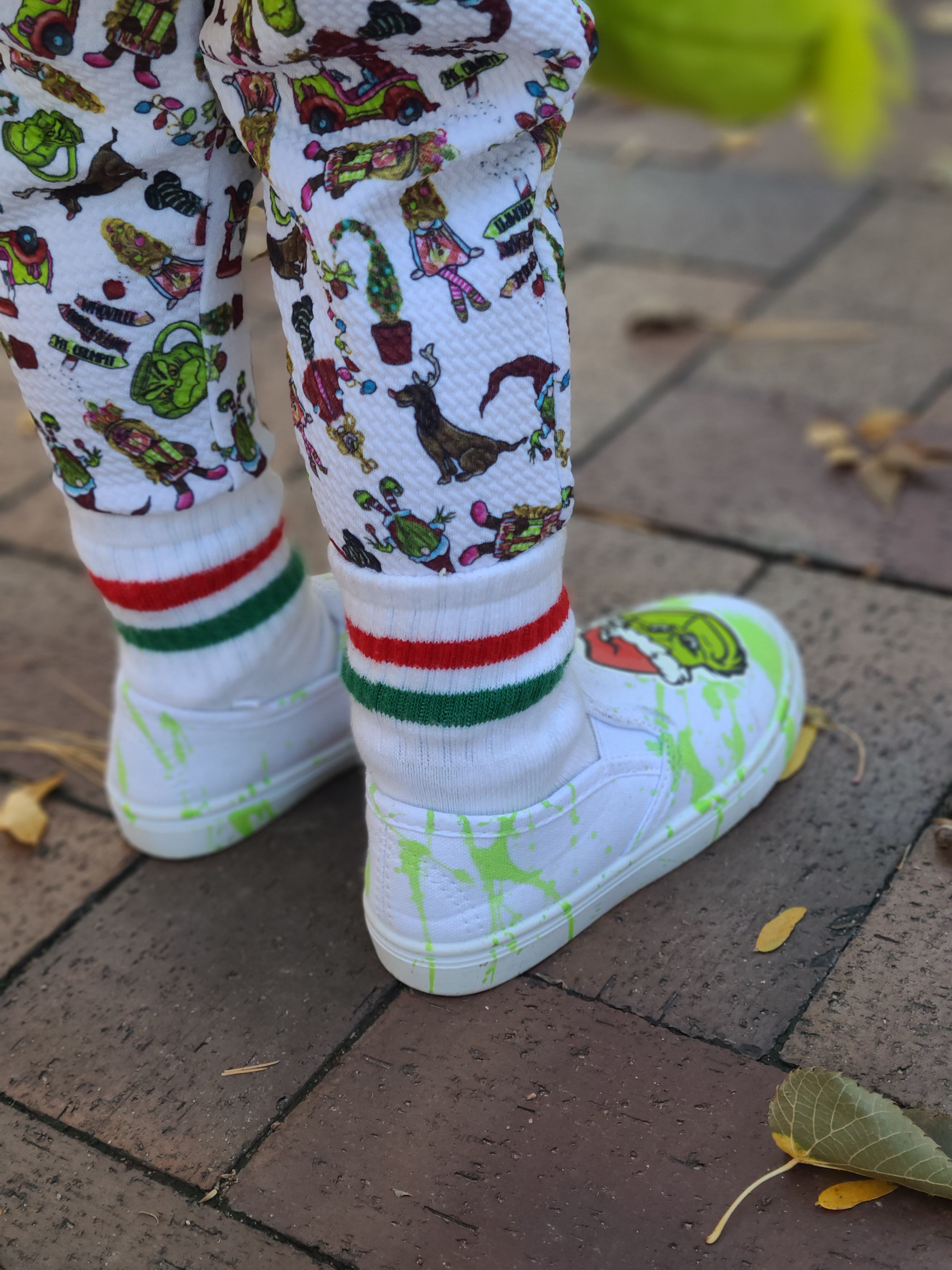 Grinch Shoes Christmas