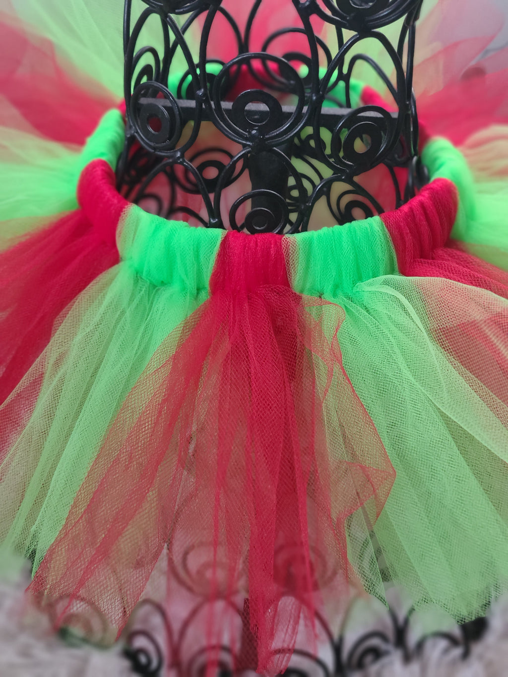 Red & Green Tutu Christmas