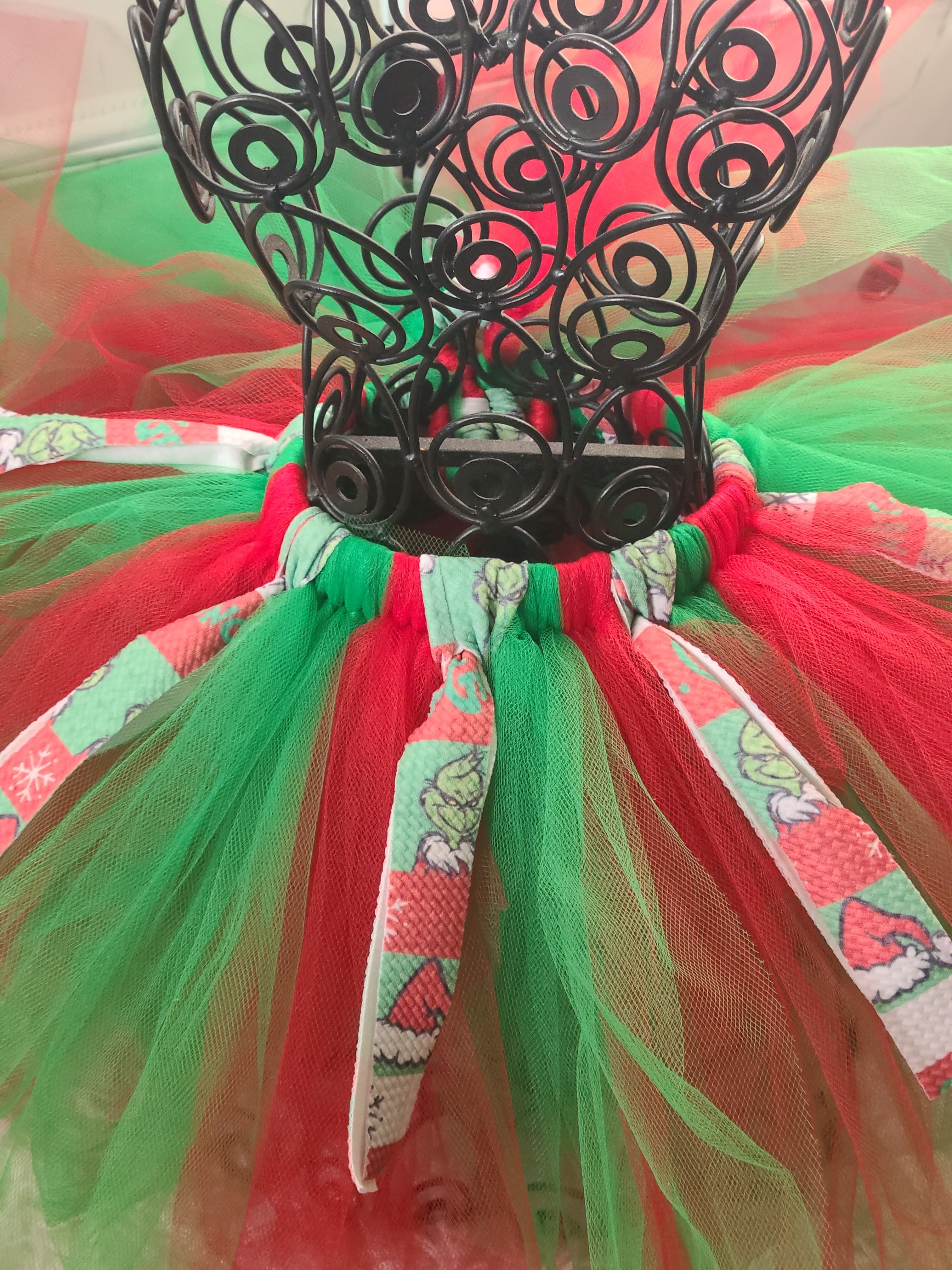 Sweater Grinch Tutu Christmas