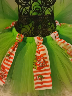 Grinch Tutu Christmas