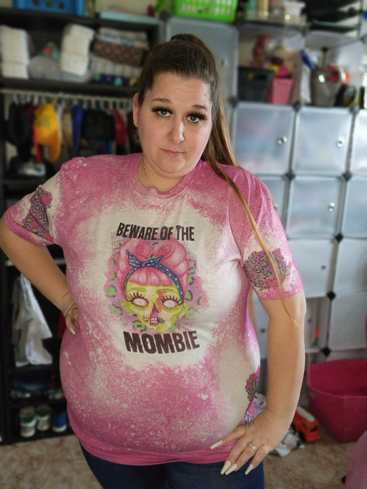 Beware of the mombie Ladies Shirt Halloween