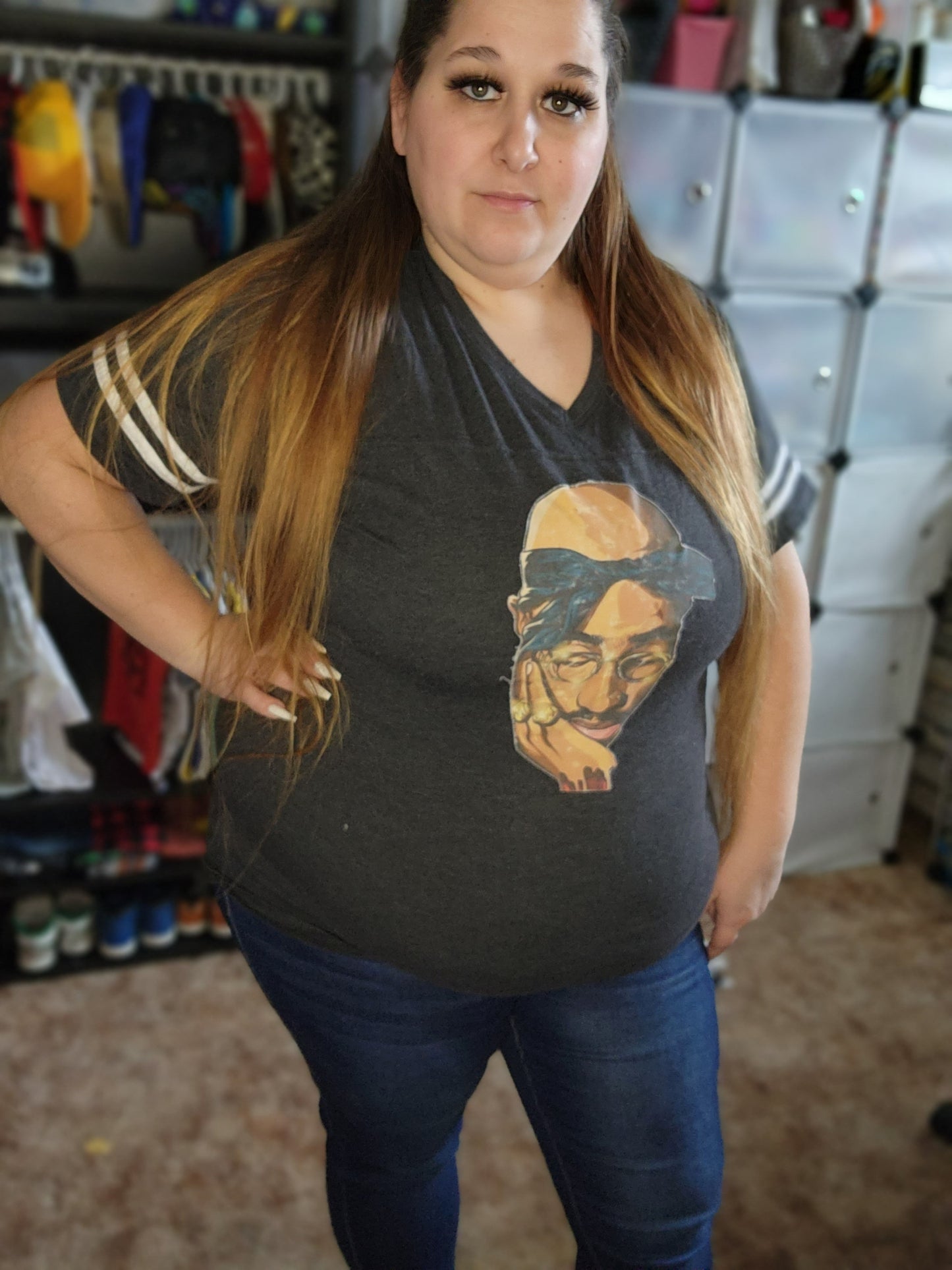 Tupac Ladies Shirt Mens Shirt