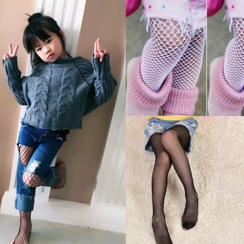 Fishnet Tights Girls Infant Toddler