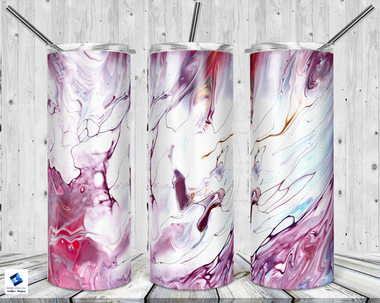 Marble Tumbler Mug Sippy Cup Bottle