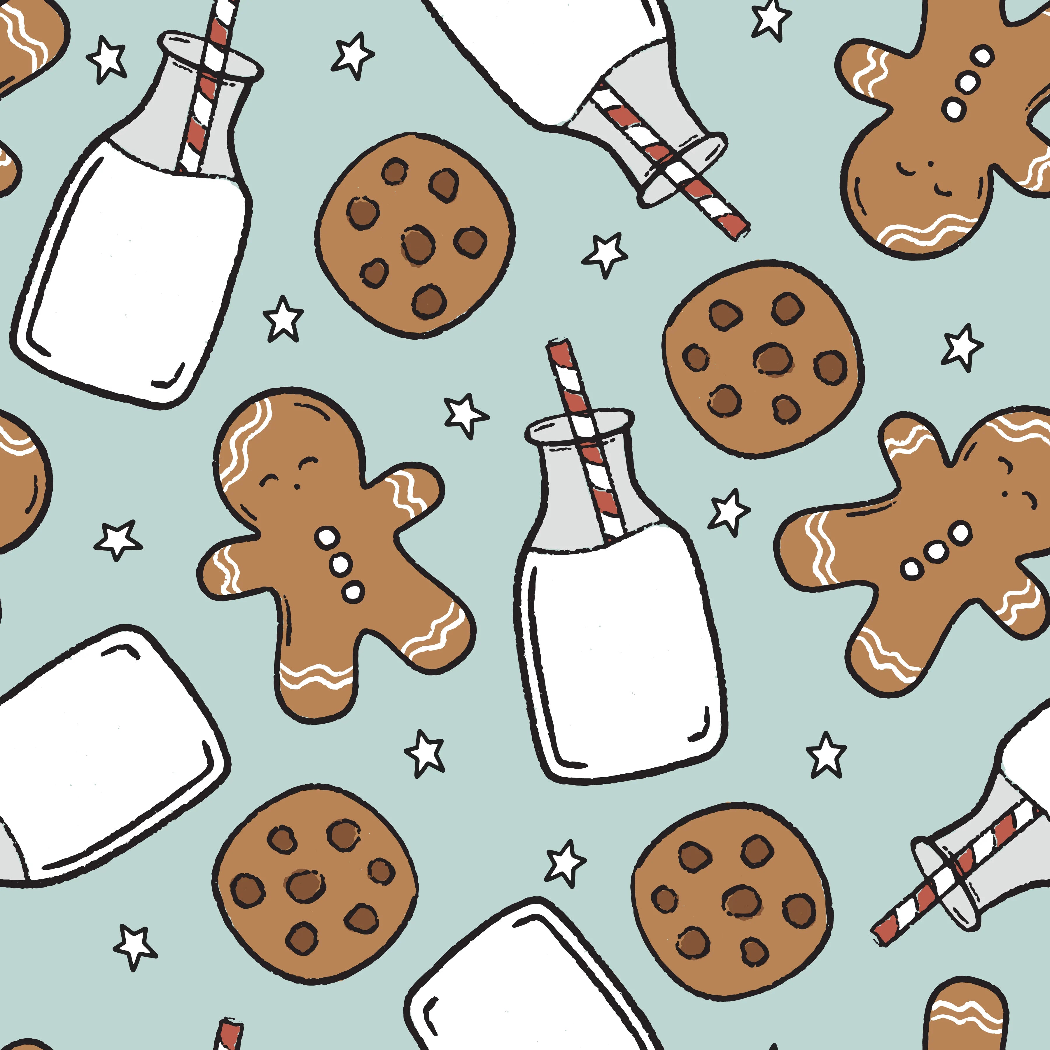 Milk & Cookies Christmas Handmade