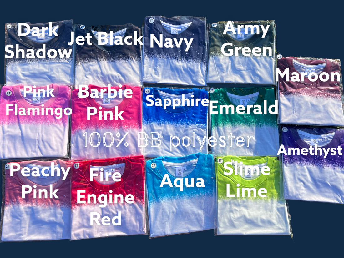 Faux Bleach Colors