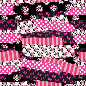 Minnie Mouse Brushstokes Handmade