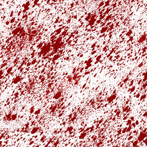 Blood Splatters Halloween Handmade