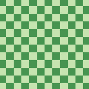 Green Checkers St. Patricks Handmade