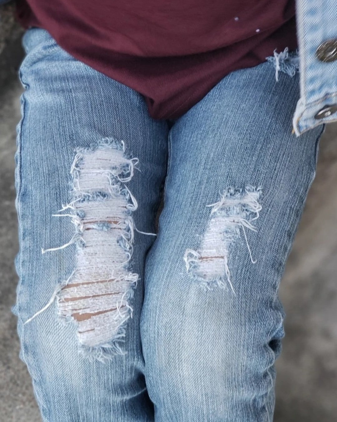 Boys Distressed Jeans