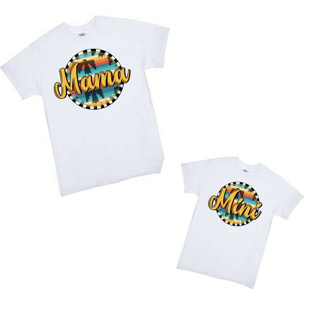 Mama and Mini Ladies Shirt Girls Shirt