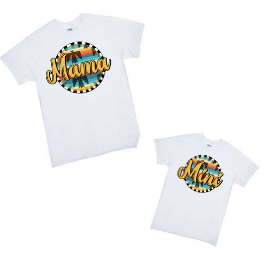 Mama and Mini Ladies Shirt Girls Shirt