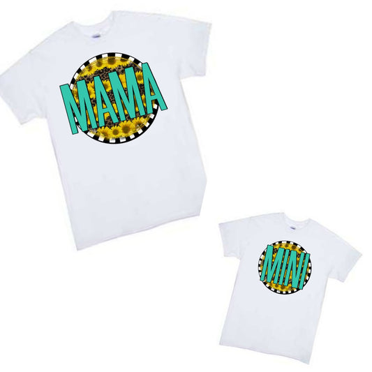 Mama and Mini Ladies Shirt Girls Shirt
