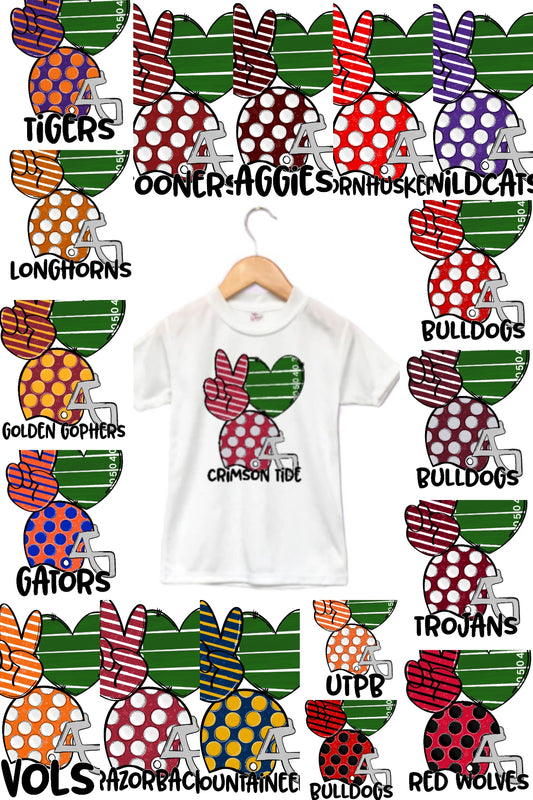 Football Boys Shirt Girls Shirt Ladies Shirt Mens Shirt