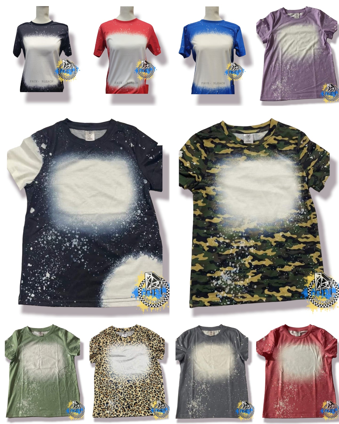 Faux Bleach Colors