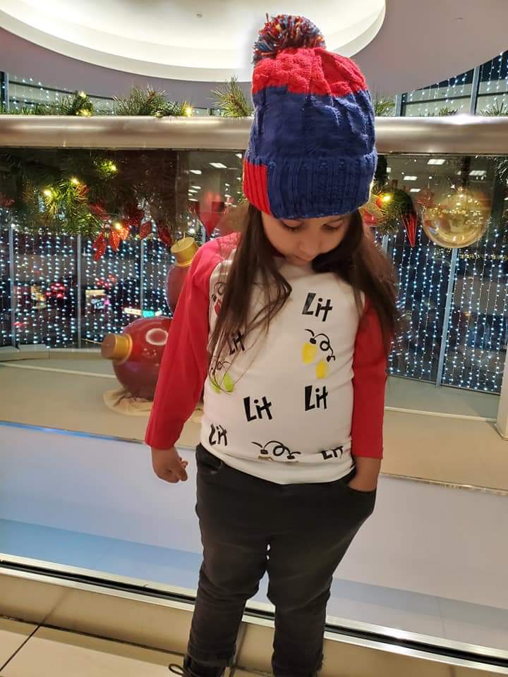 LIT Christmas Raglan Shirt Boys Girls