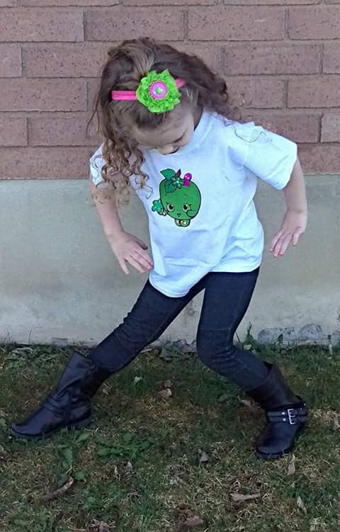 Shopkins Apple Girls Shirt