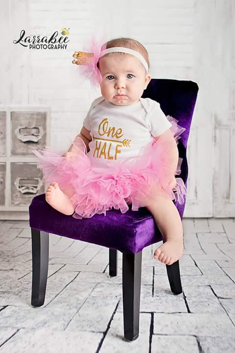 Half Birthday Tutu Outfit