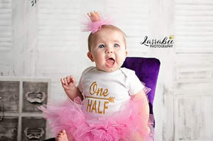 Half Birthday Tutu Outfit