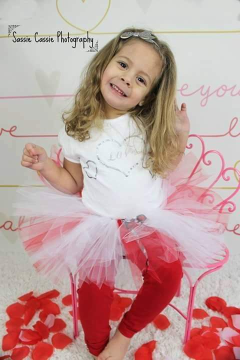 Love Valentine's Tutu Outfit