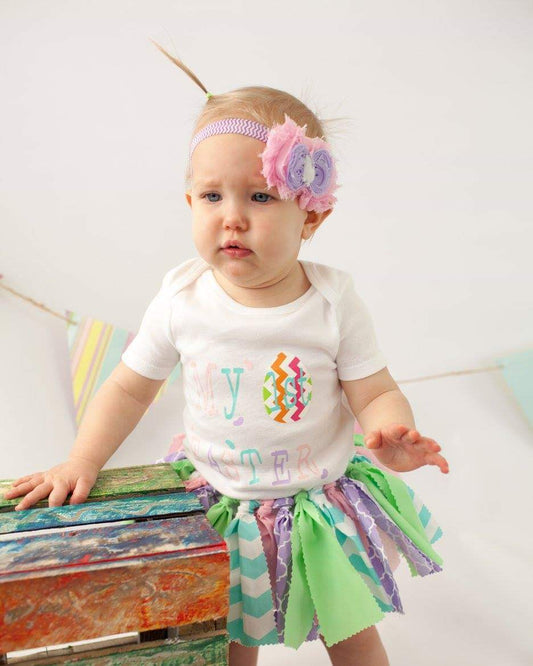 My First Easter Rag Tutu Set